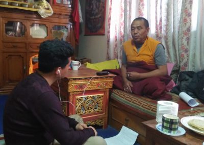 Chenga Lama on the Kangso ritual